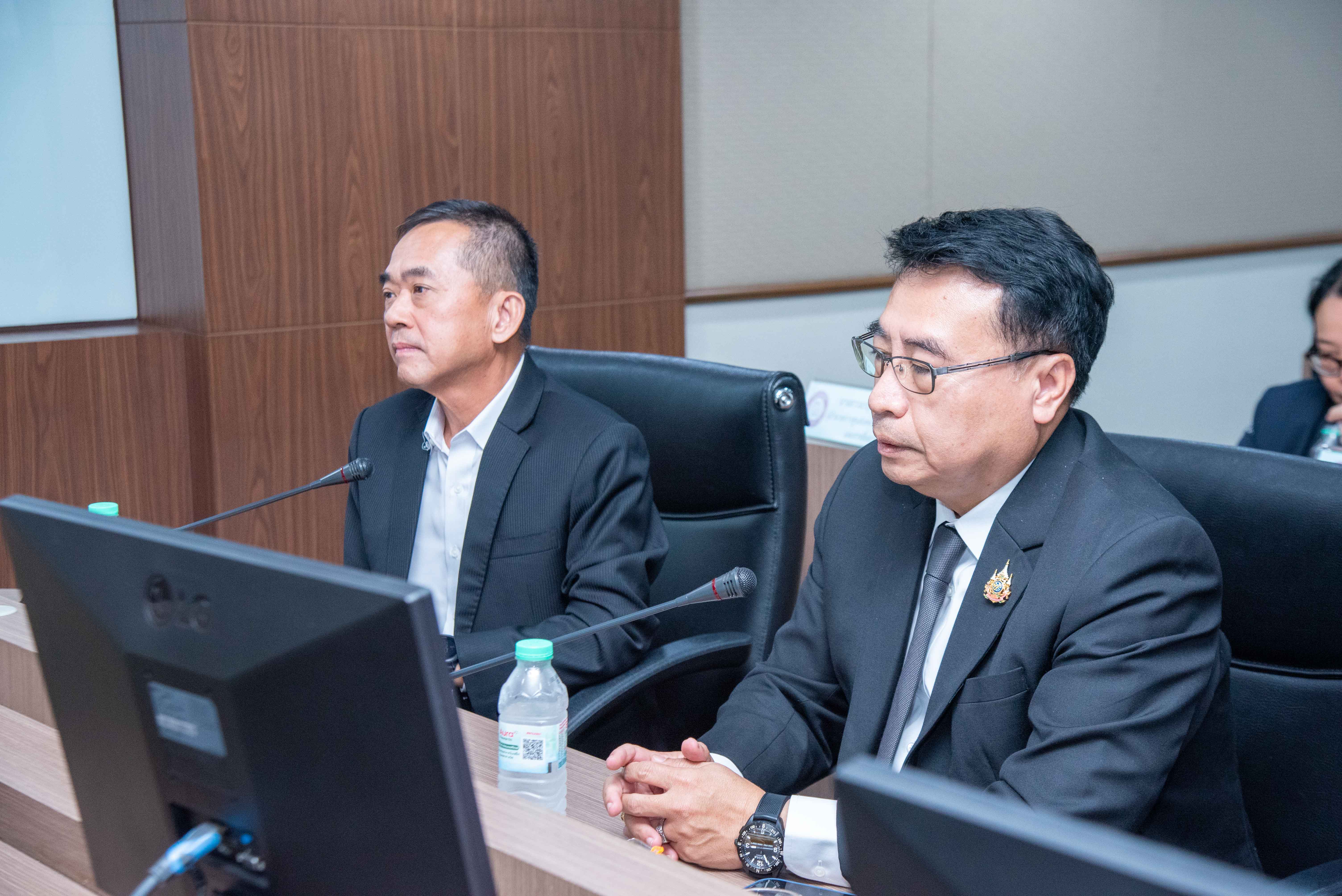 กรมบังคับคดี เข้าร่วมประชุมหารือกับกรมที่ดิน ในการรับส่งเอกสารทางอิเล็กทรอนิกส์